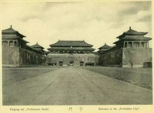 领越百年前的故宫风采，中国古建筑美哉！