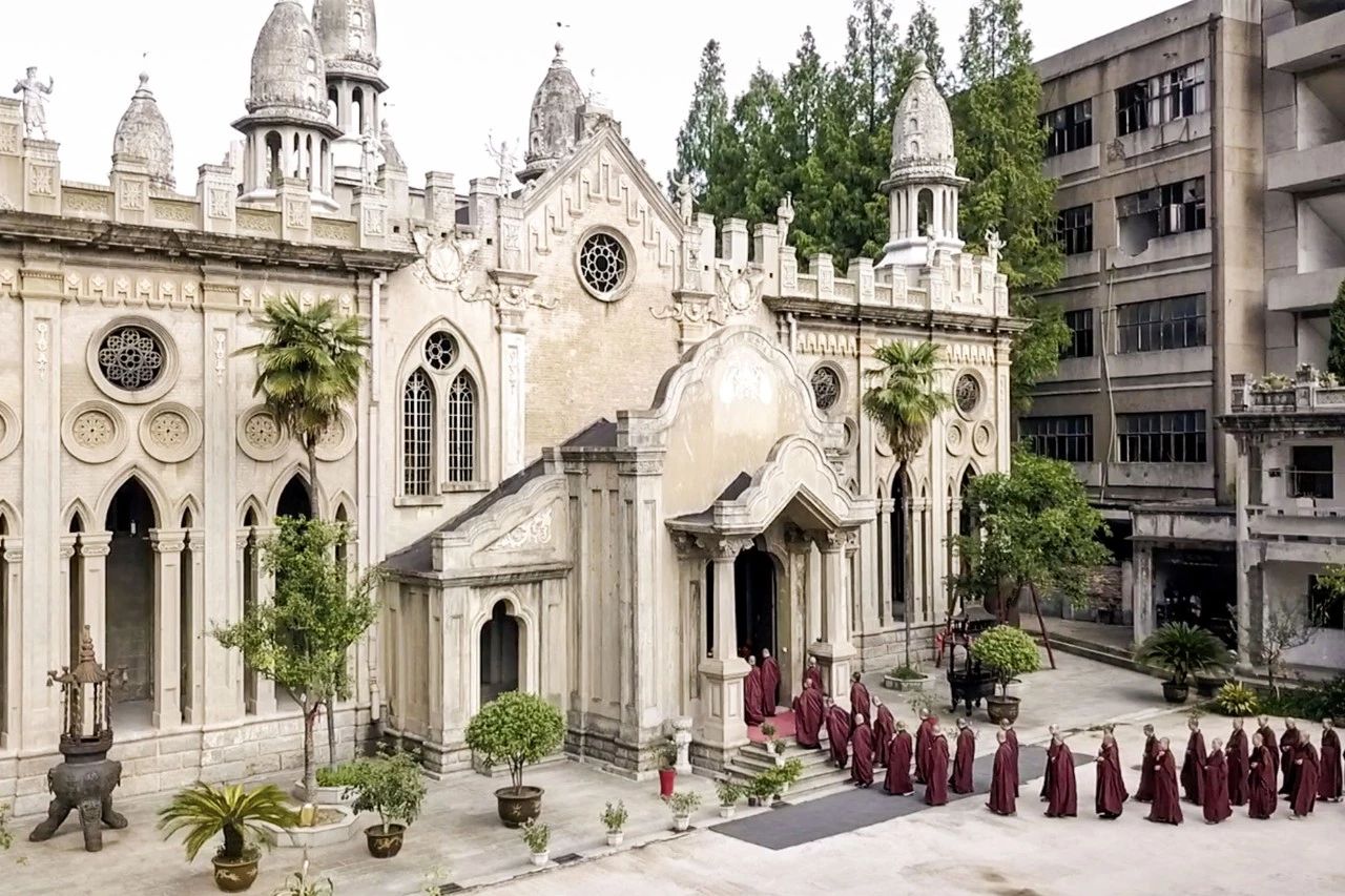 武汉闹市的尼姑庵，全中国最美寺庙古德寺