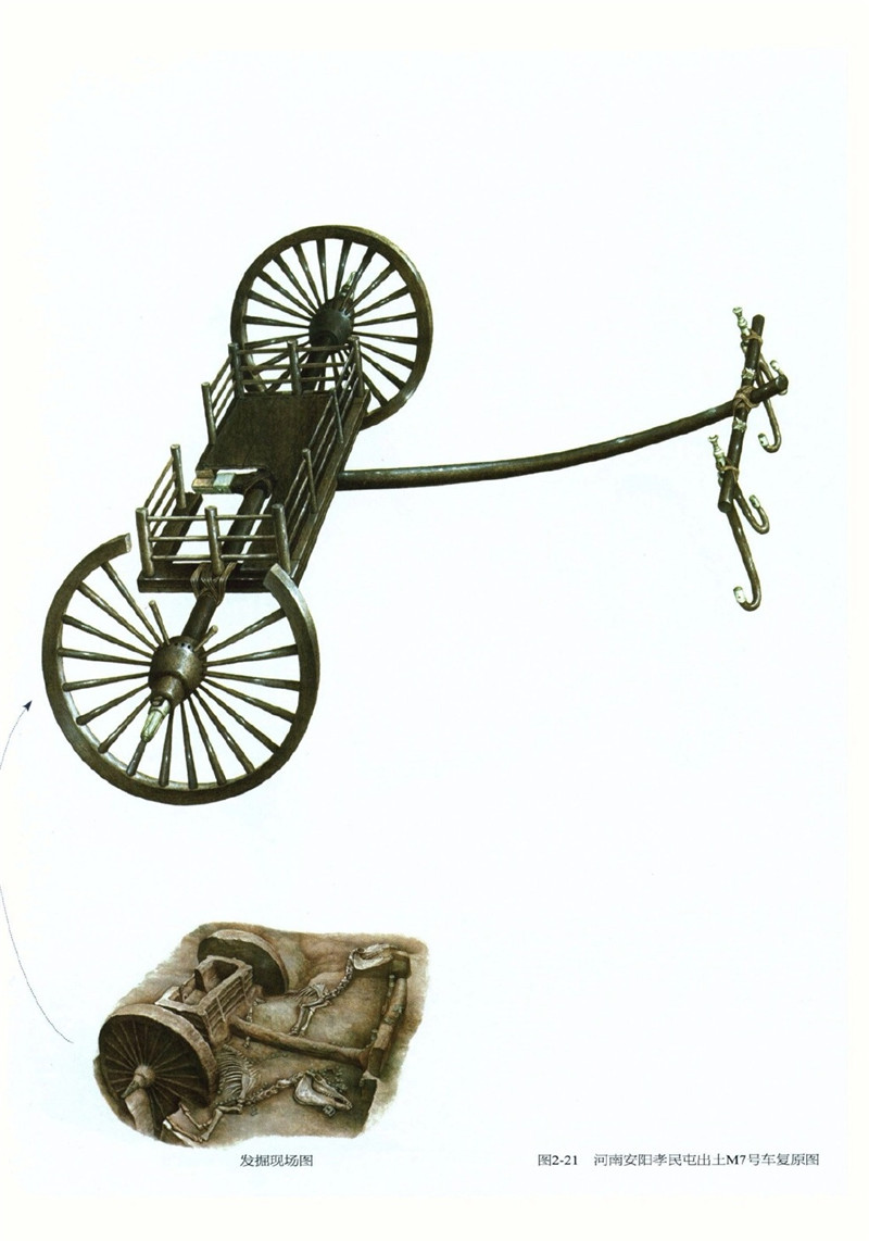 中国古代两轮马车还原图欣赏