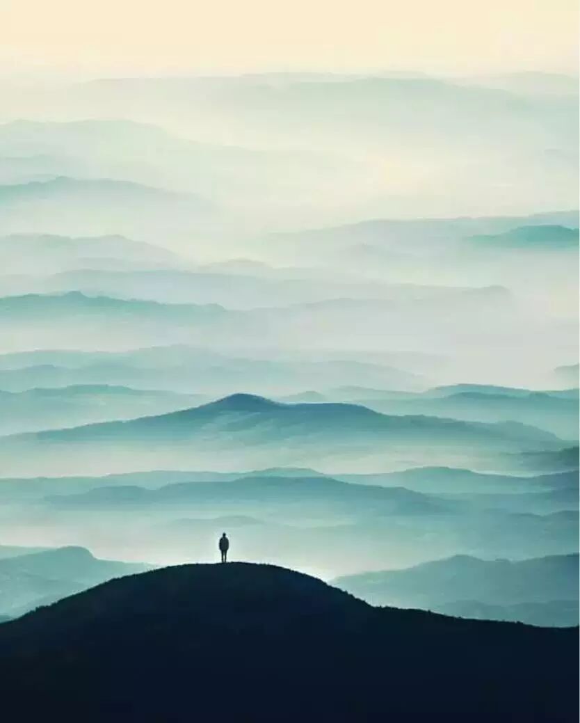 风景因人而生动,极致风光的点睛之笔