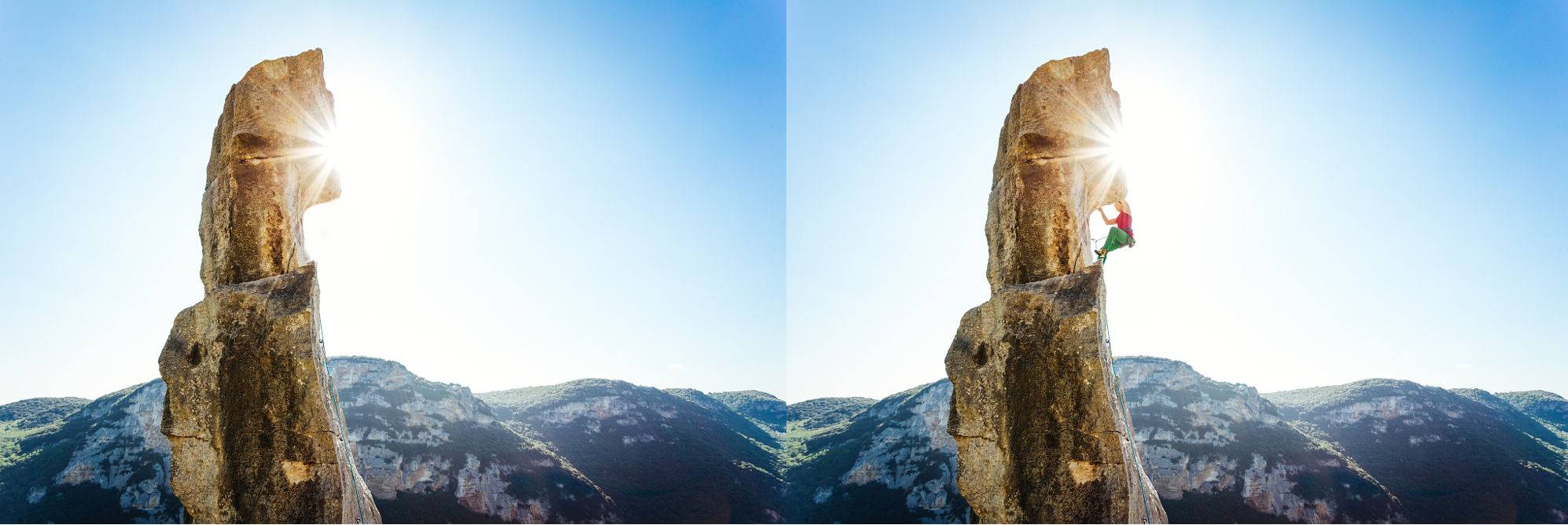 风景因人而生动，极致风光的点睛之笔