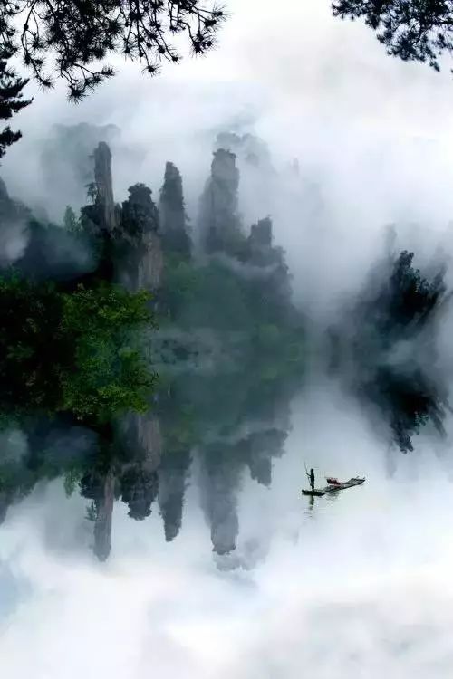 风景摄影：倒影里的意境中国，美!