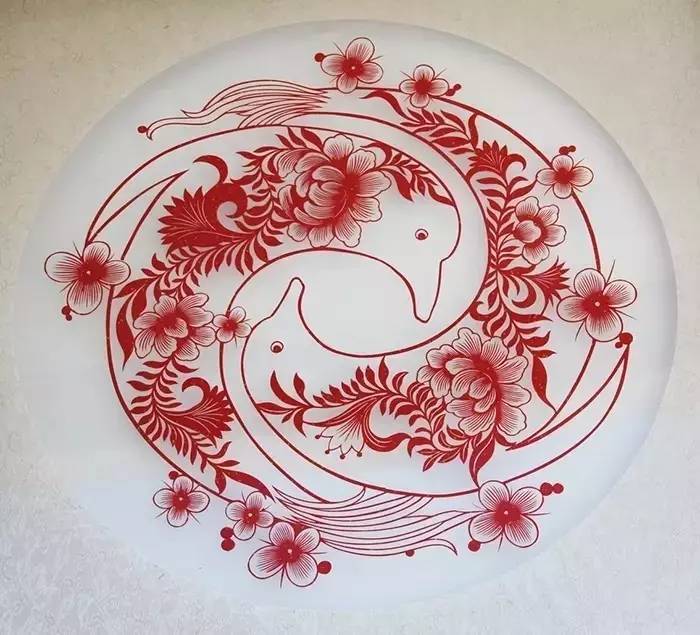 剪纸艺术作品:一次镂空一根线条的信仰!