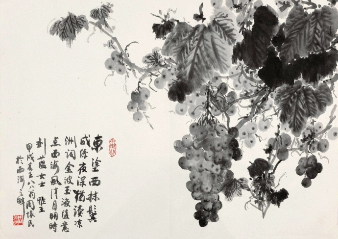 超美国画图集欣赏(52张)，高清国画图片赏析