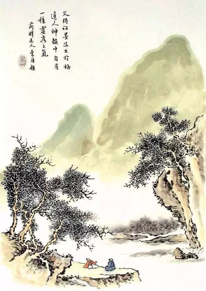 《芥子园画谱》山水集合，精选赏析！